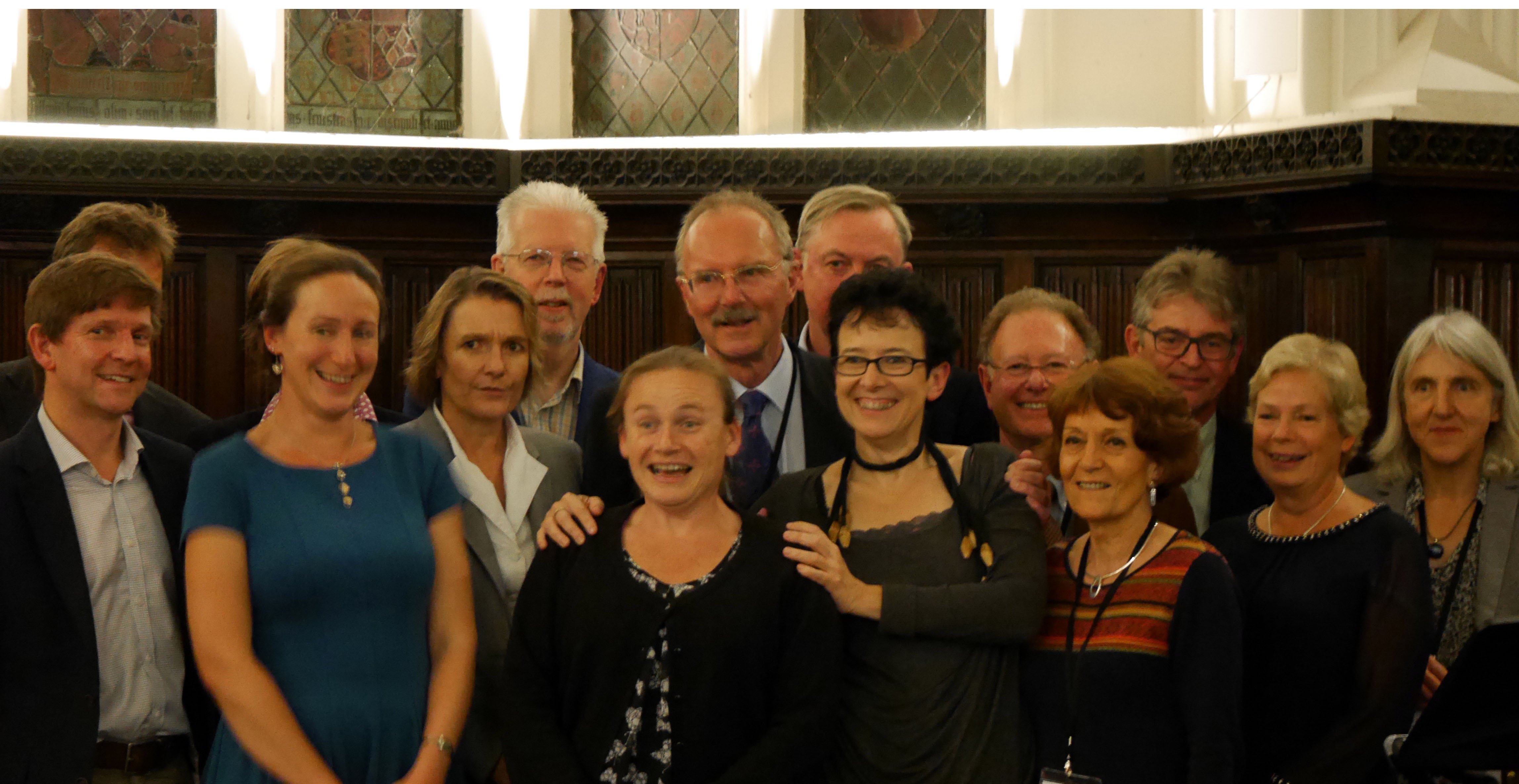wth steve, mike, christy,[julia], ginnyb, alan, margot,john, caroline, peter, hester, phil, hilary and evelyn