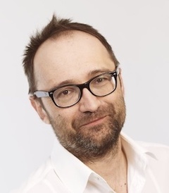 A photograph of David Keays looking at the camera