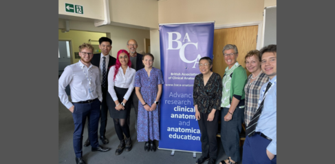 students and demonstrators from the Human Anatomy Centre