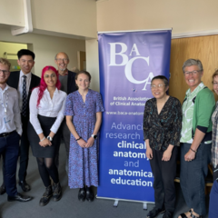 students and demonstrators from the Human Anatomy Centre
