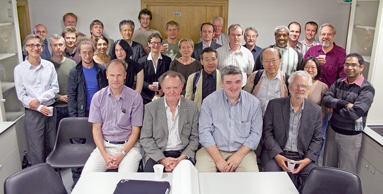  Founding members (front row): Tim Griffiths, Roy Patterson, Ian Winter, Ray Meddis