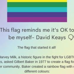 Original pride flag poster