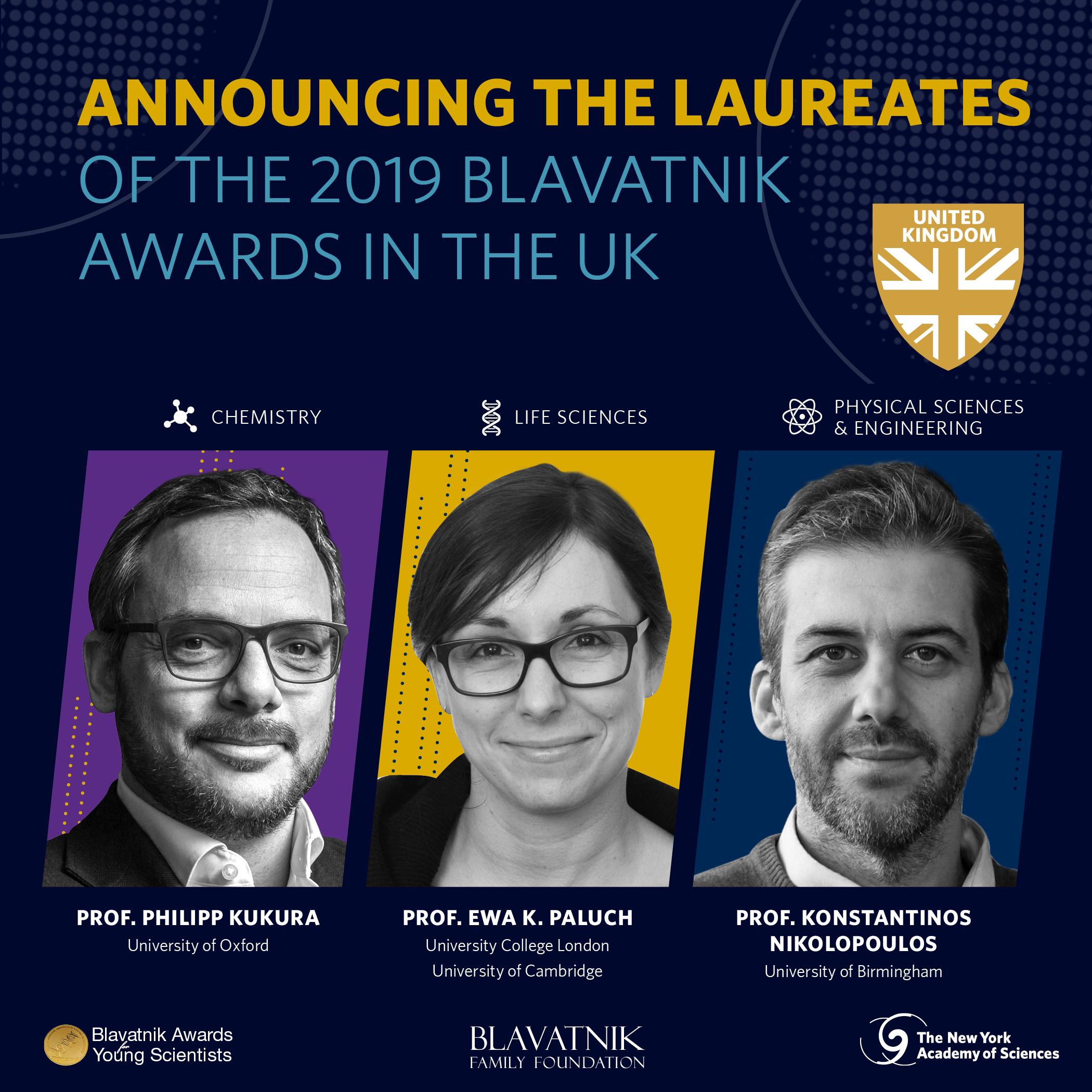 Ewa Paluch receives 2019 Blavatnik Award for Young Scientists in the UK